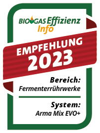 Biogaseffizienz Info - sparsamer Rhrwerksbetrieb - Empfehlung 2023