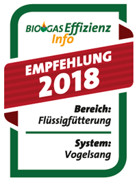 Biogaseffizienz Info - Optimale Flüssigfütterung - Empfehlung 2018