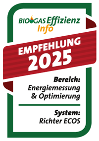 Biogaseffizienz Info - Energiemessung & Optimierung - Empfehlung 2025