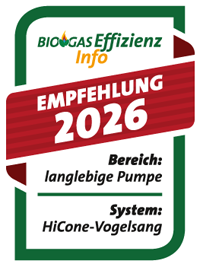 Biogaseffizienz Info - langlebige Pumpe - Empfehlung 2026
