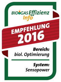 Biogaseffizienz Info - Biologische Optimierung - Empfehlung 2016