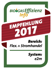 Biogaseffizienz Info - Stromhandel und Flexprämie - Empfehlung 2017