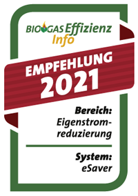 Biogaseffizienz Info - Eigenstromreduzierung - Empfehlung 2021