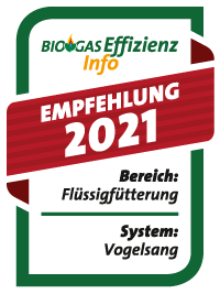 Biogaseffizienz Info - Optimale Flüssigfütterung - Empfehlung 2021